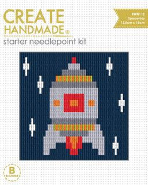 Needle Point Kit Spaceship
