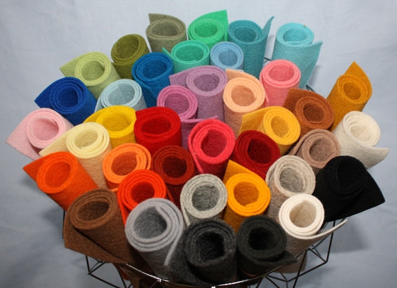 100 Pure New Wool Felt Etsy Australia
