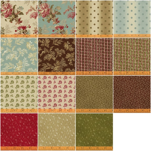 3.50 Dollar Fat Quarters Gabrielle by Windham Fabrics