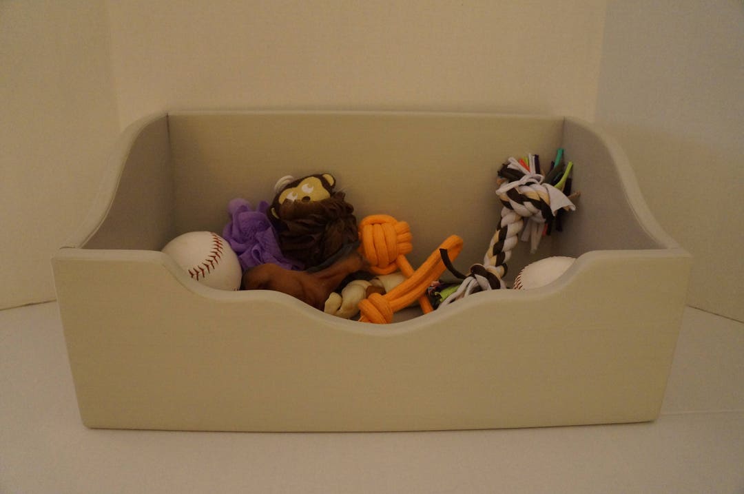Handcrafted Heavy Duty Dog Toy Box 20 Long Cat Bin Etsy