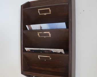 Wide Magazine Rack - Etsy