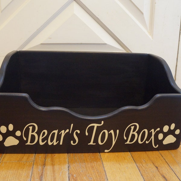 Dog Toy Box Etsy