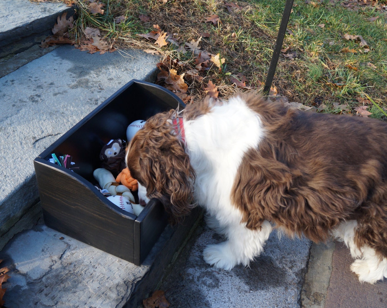 Handcrafted Heavy Duty Dog Toy Box 20 long Cat Bin Etsy