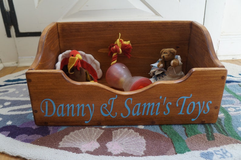 Handcrafted Heavy Duty Dog Toy Box 20 Long Cat Bin Etsy