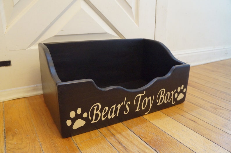 Handcrafted Heavy Duty Dog Toy Box 20 Long Cat Bin Etsy