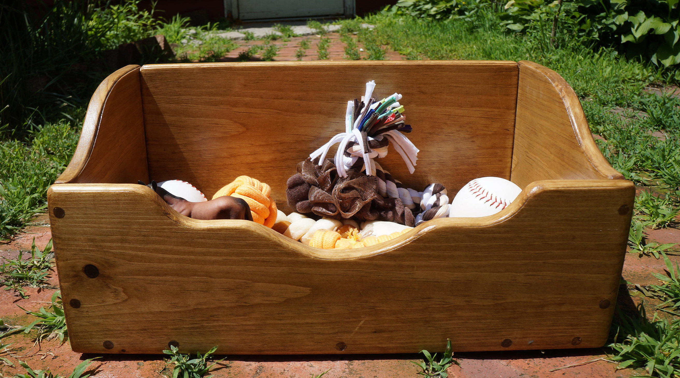 Handcrafted Heavy Duty Dog Toy Box 20 Long Cat Bin Etsy