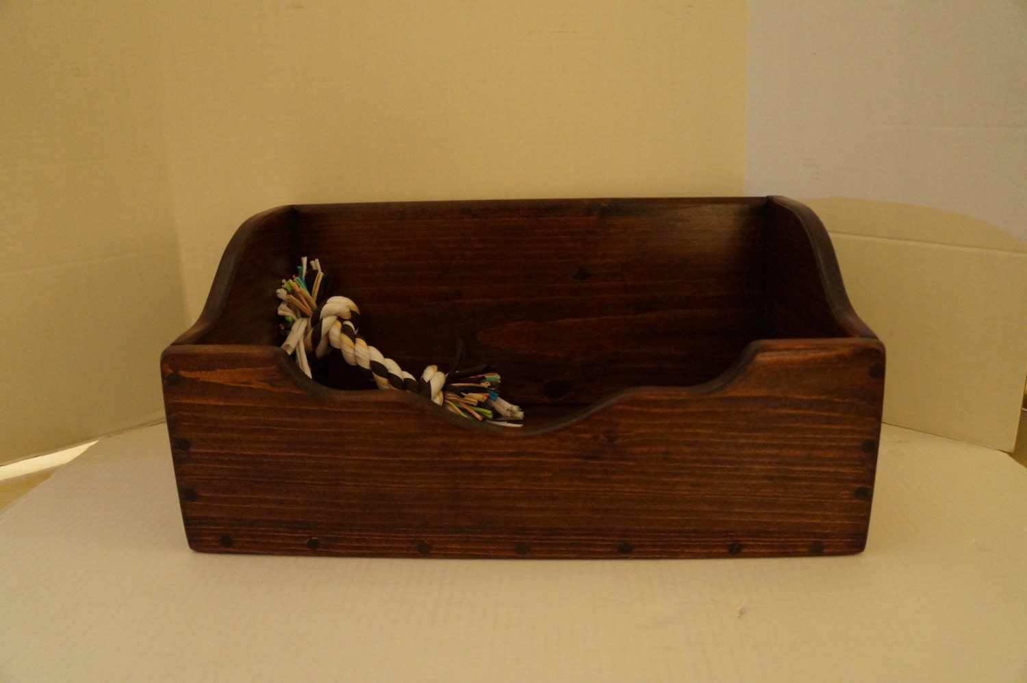 Handcrafted Heavy Duty Dog Toy Box 20 Long Cat Bin Etsy