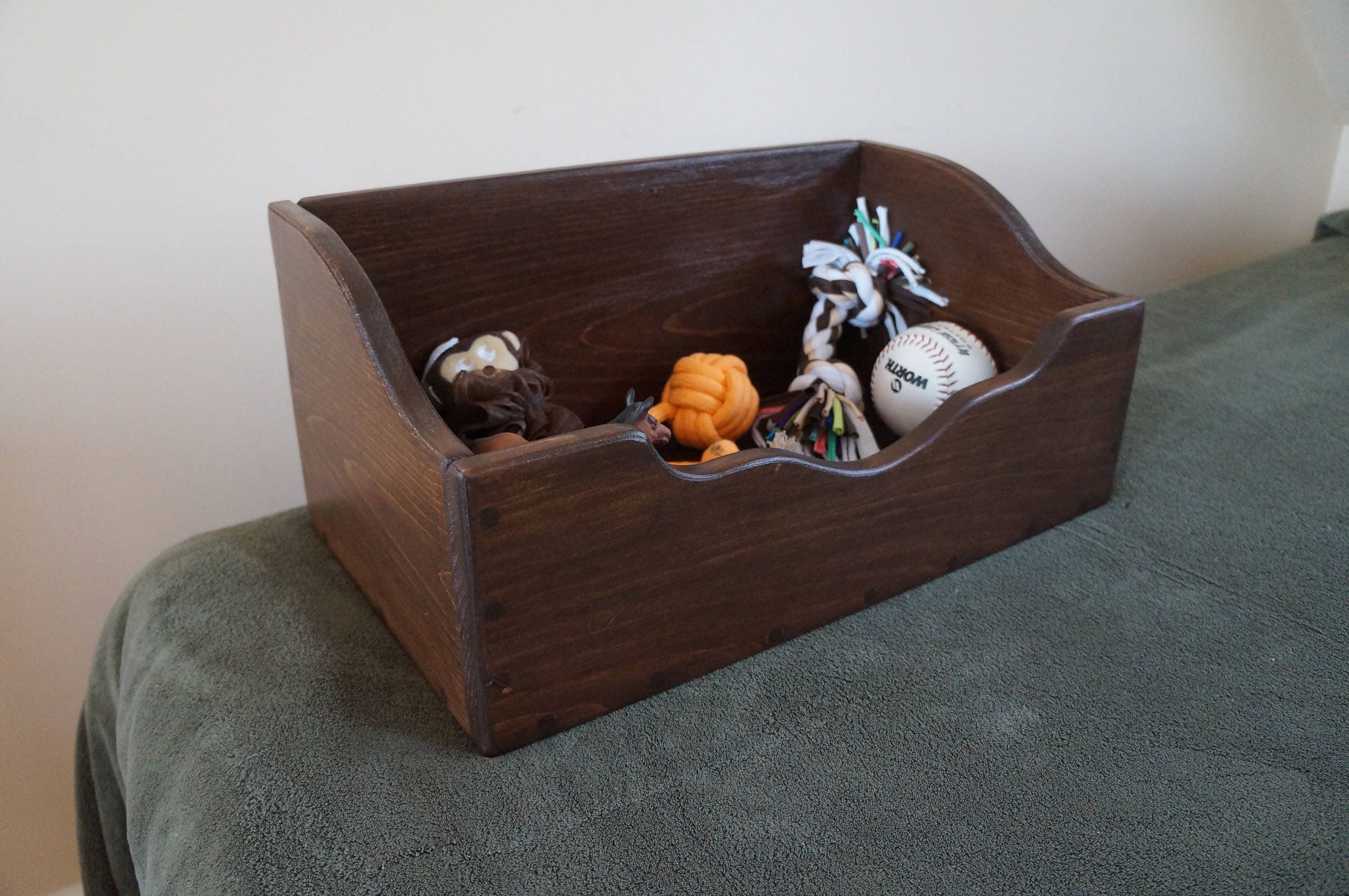 Handcrafted Heavy Duty Dog Toy Box 20 long Cat Bin Etsy