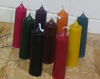 Beeswax Pillar Candles - 14.5cm