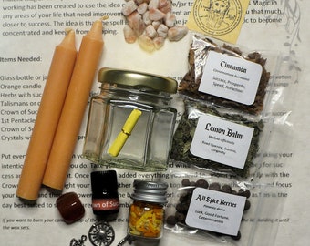 Crown of Success Spell Jar Kit - Witchcraft/Wicca/Hoodoo