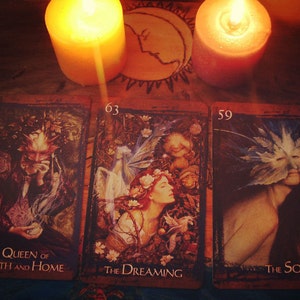 Leitura de cartas do oráculo