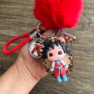 Cute Anime Inspired Keychain | 3D keychain | Gift | Figurine | Keychain / porcelain