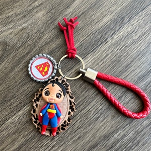 Porcelain keychains