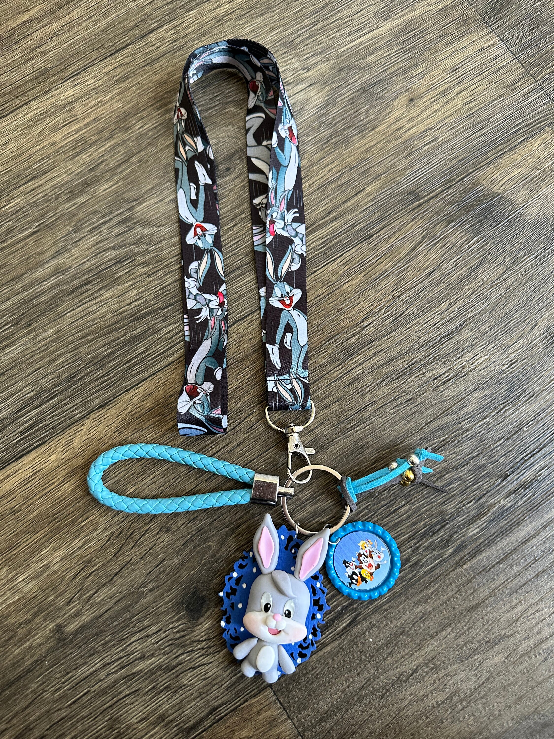Bitter Rabbit Keychain 3D Keychains Rabbit , Keychain, Bunny Handmade Porcelain Keychain ...