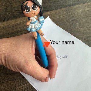 Guatemala pen porcelain/ Guatemala gift pen / Guatemala doll / Guatemala flag doll / Guatemala flag doll / personalized pen