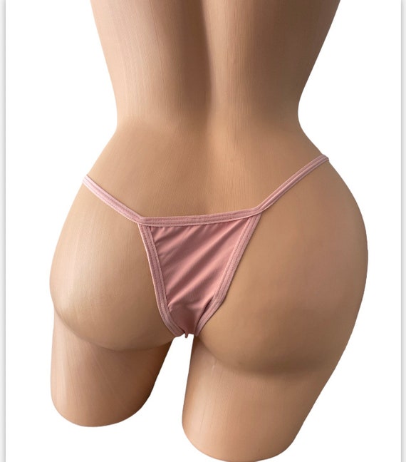 Paquete de 1 tanga de lencería ostentosa, tangas sexis para mujer