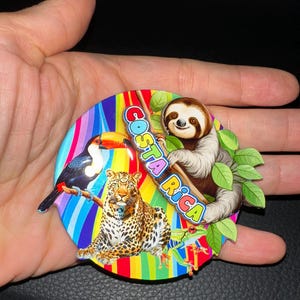 Costa Rica souvenir / Costa Rica fridge magnet / Costa Rica gift