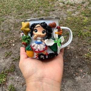 Taza cubana / Taza de café cubana hecha a mano en EE.UU.