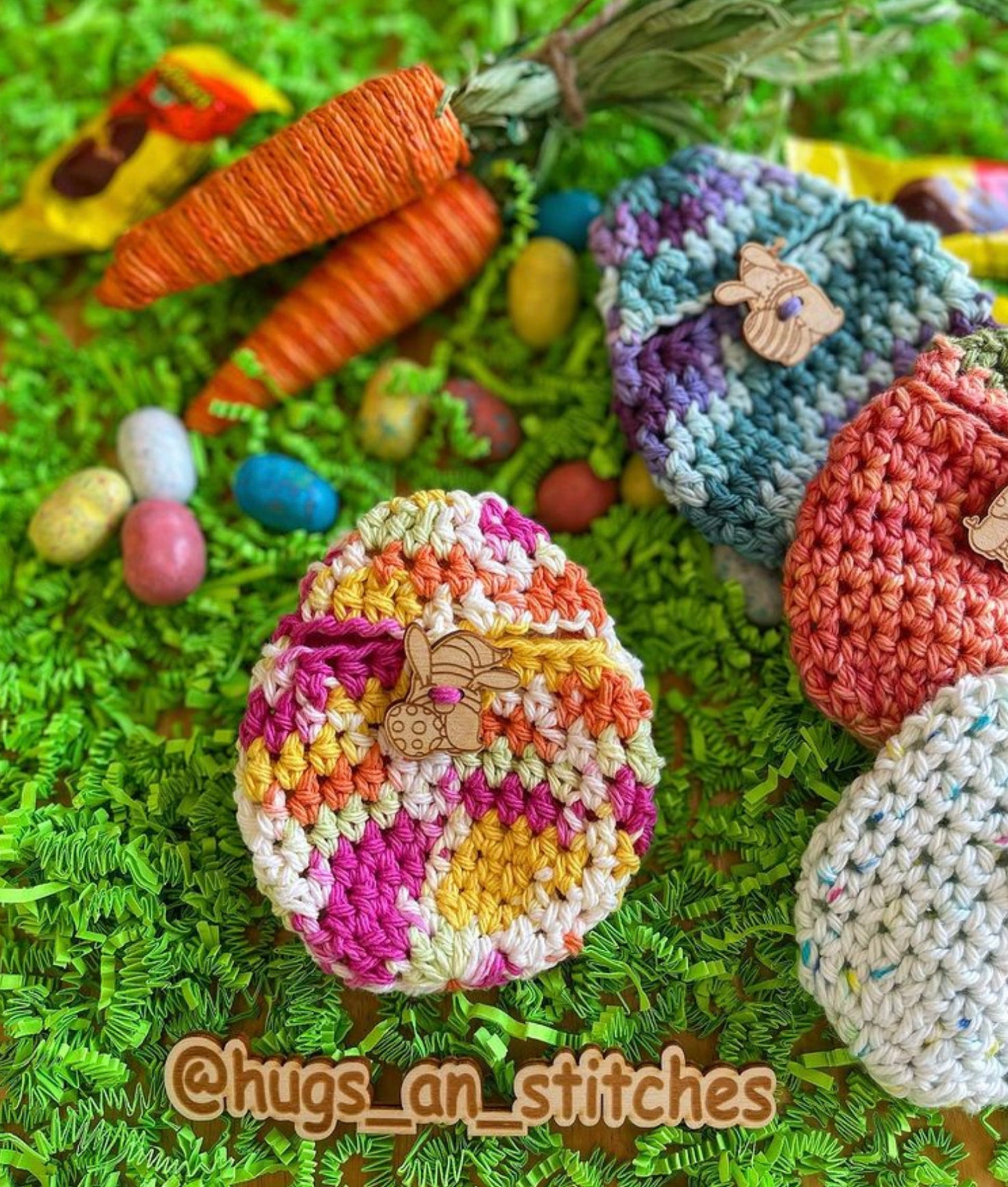 PDF PATTERN ONLY Easter Egg Pouch Crochet Pattern / Gift Etsy