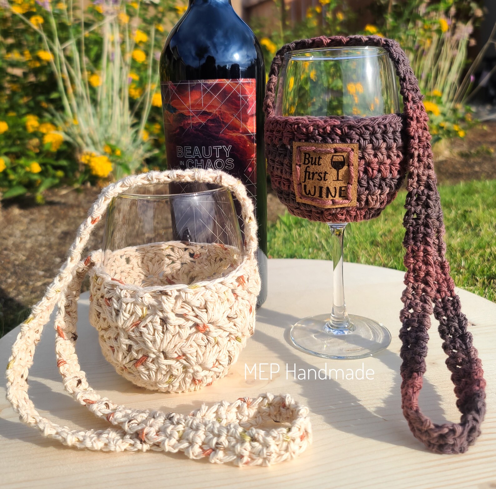 PDF PATTERN ONLY Crochet Wine Holder Necklace Etsy