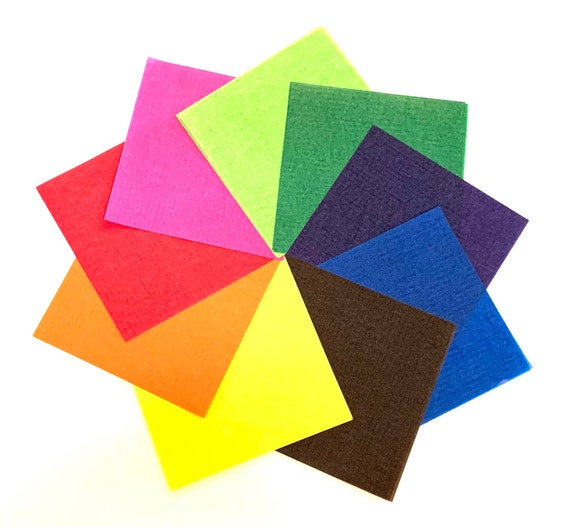 100 Sheets of Small, Transparent, Colorful Kite Paper for Waldorf