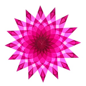 Socheath&#39;s Plum Waldorf Window Star