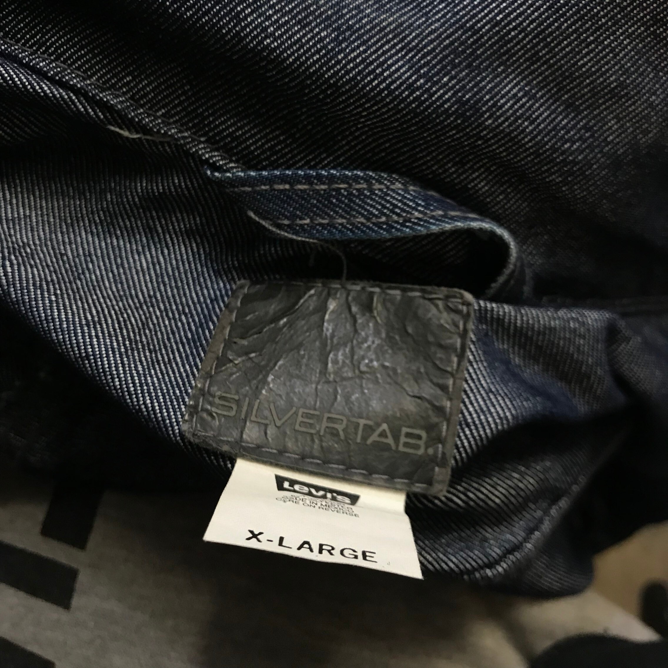 levis silvertab denim jacket