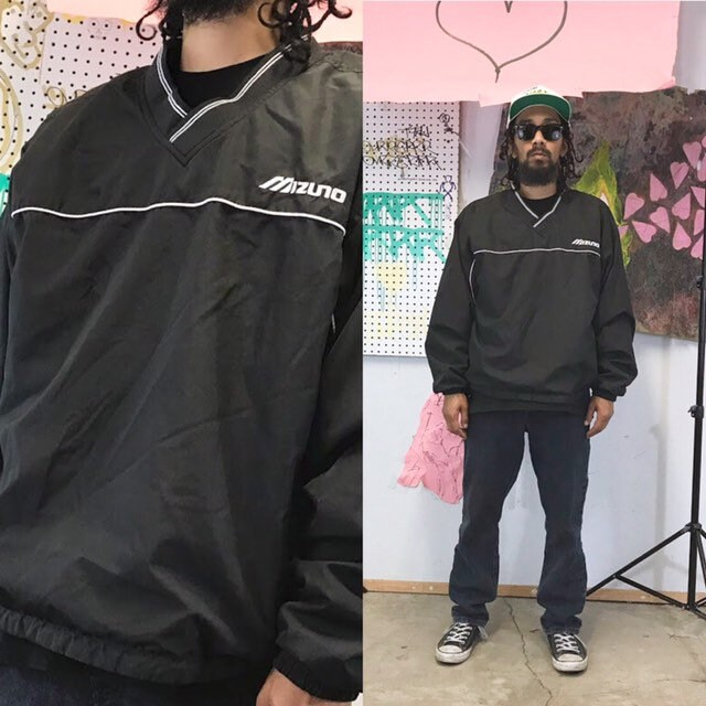 mizuno windbreaker pullover