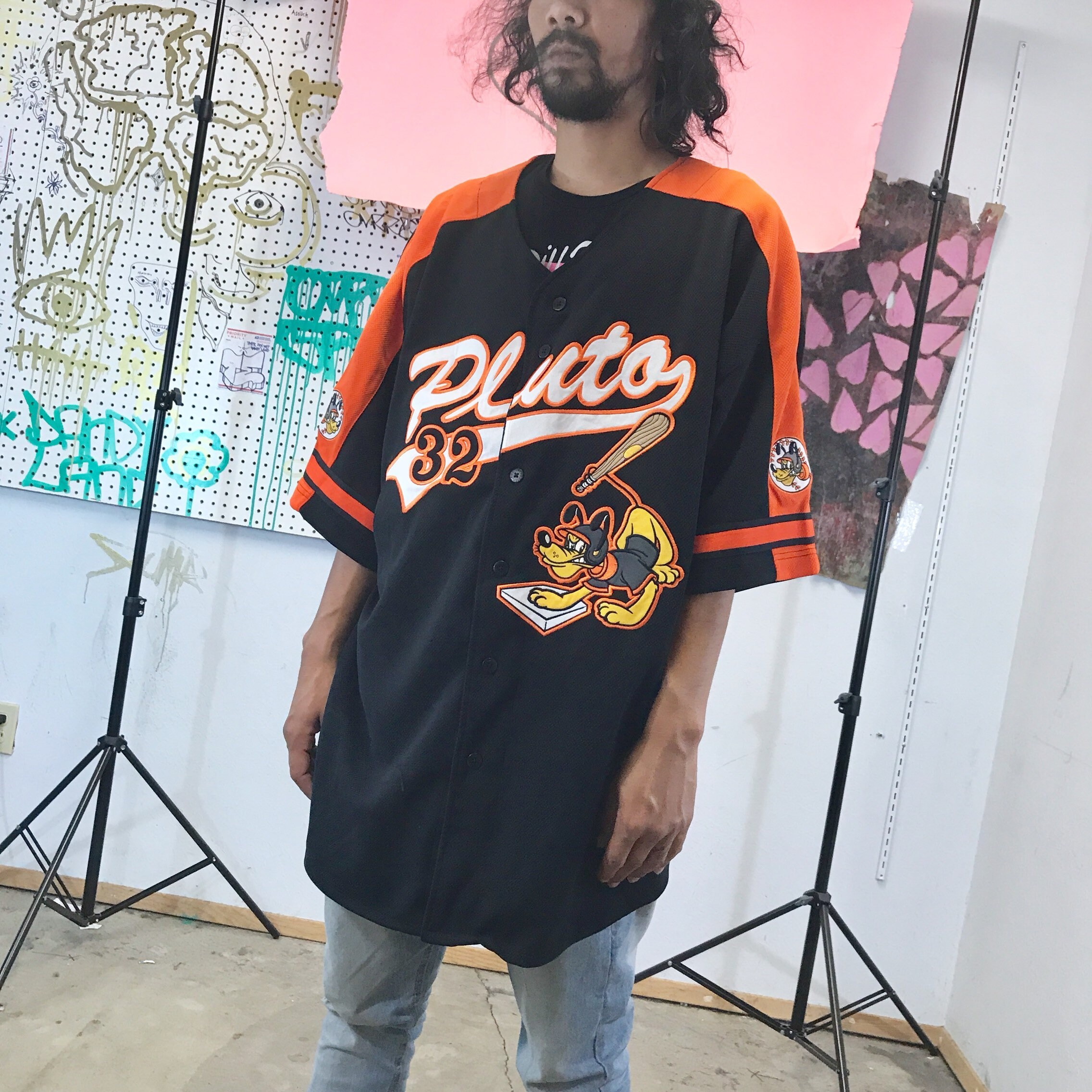 oversized baseball jersey