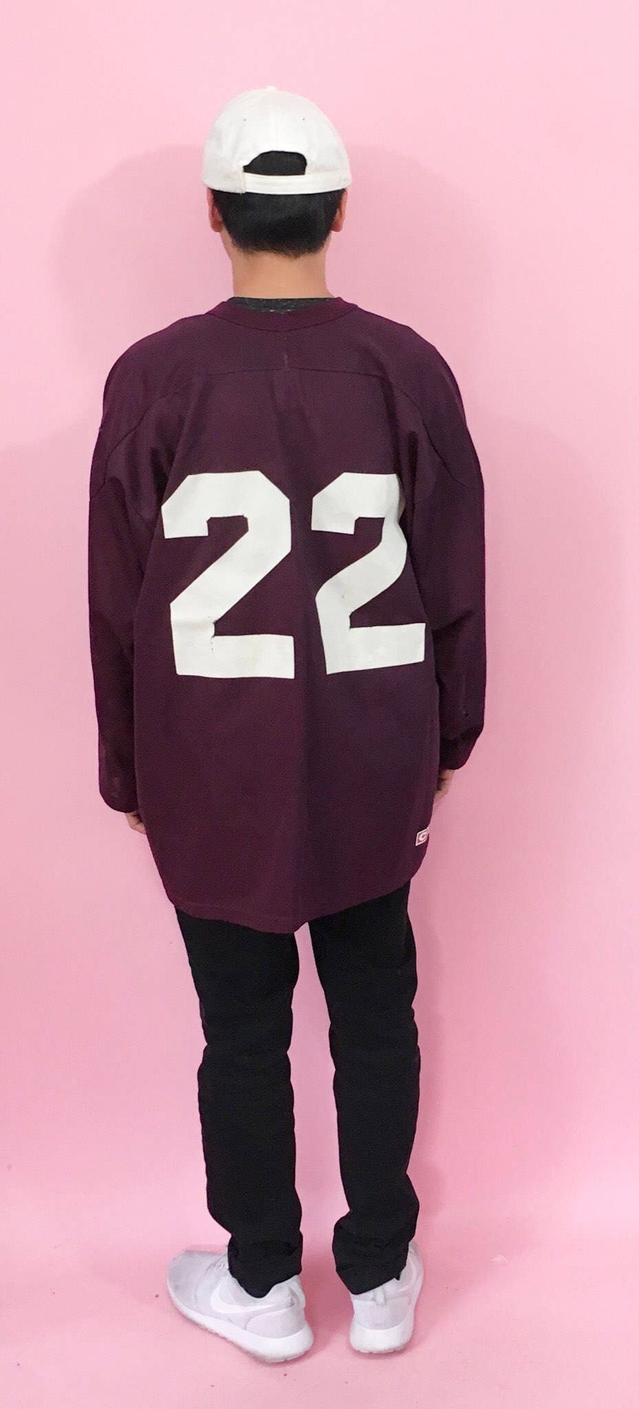 oversized hockey jersey