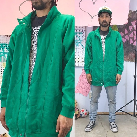 Vintage jacket 1980s nordstrom size medium new wave green size medium 1990s