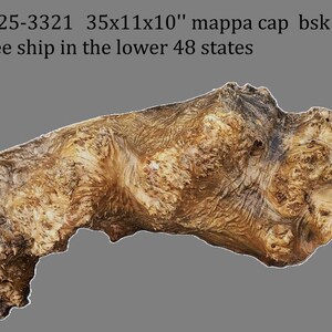 Mappa Burl | Poplar Cap | Wood Turning | DIY | Crafts | pcap25-3321