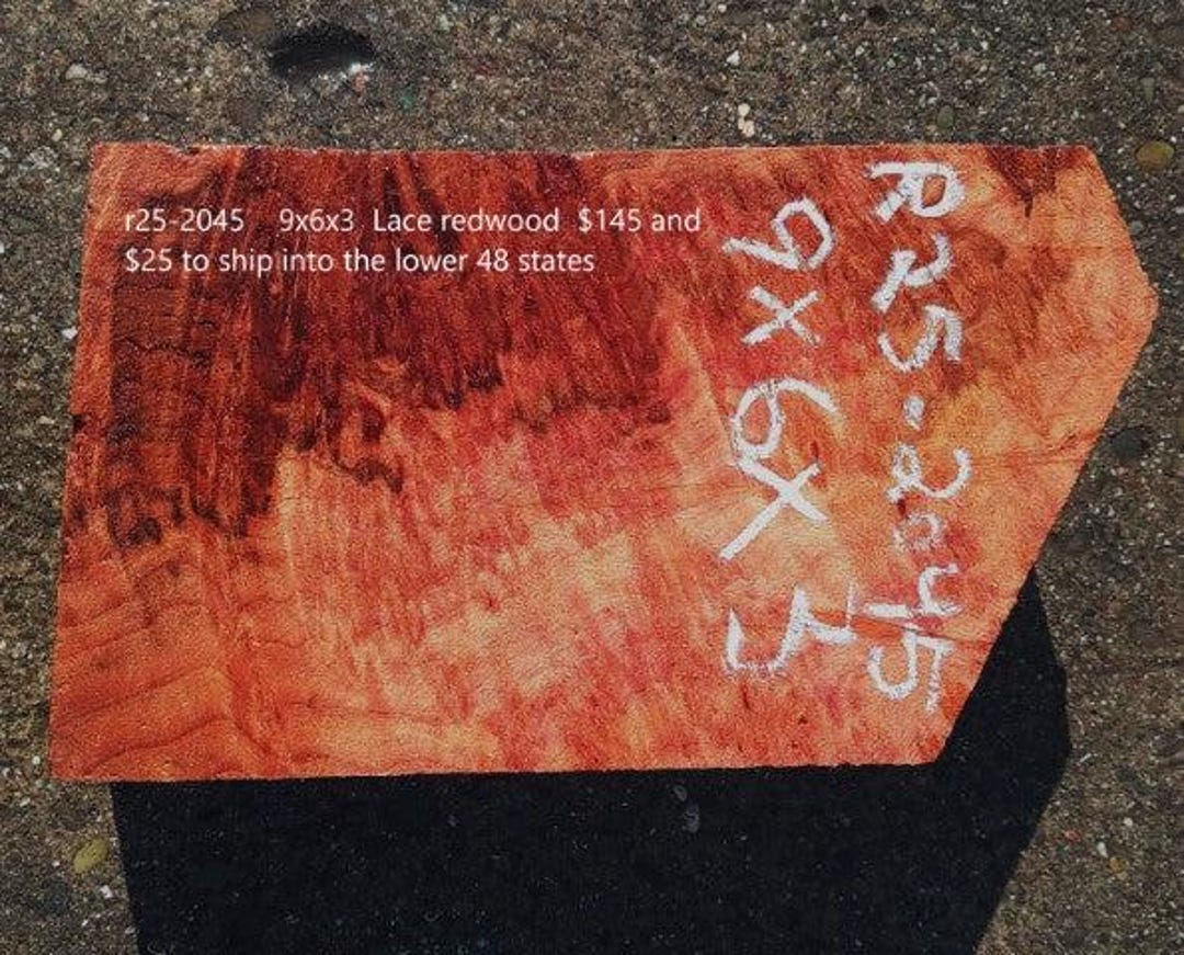 Redwood Lace Burl | Turning Block | Craft Wood | R25-2045 - Etsy