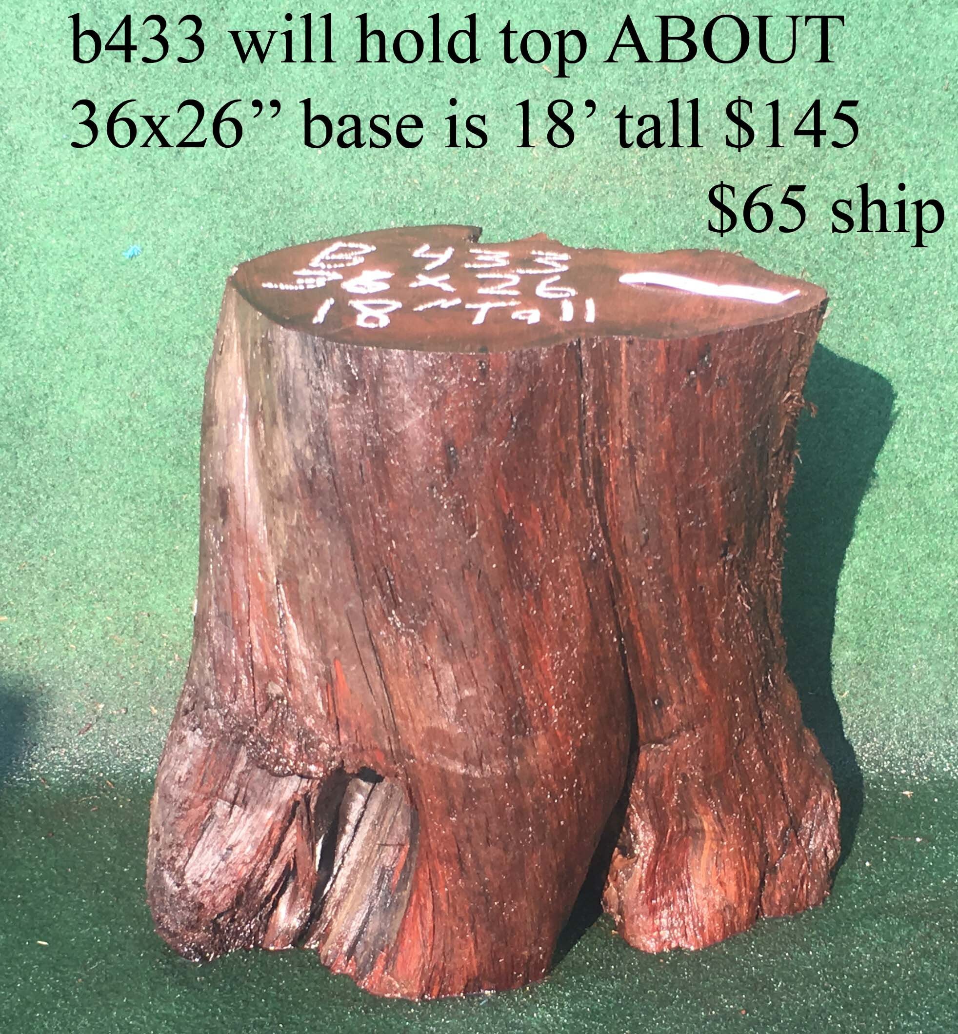 live edge table base redwood pedestal rustic burl slab Etsy