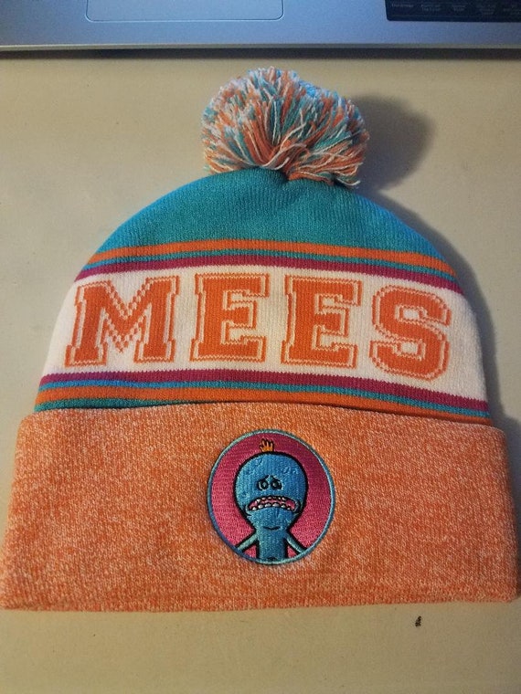 NWT Mr. Meeseeks Pom Beanie Hat Rick 