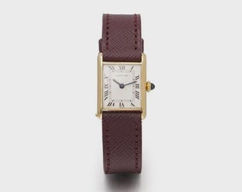 Reloj Cartier Tank Louis Mini 67117 para mujer, década de 1980.