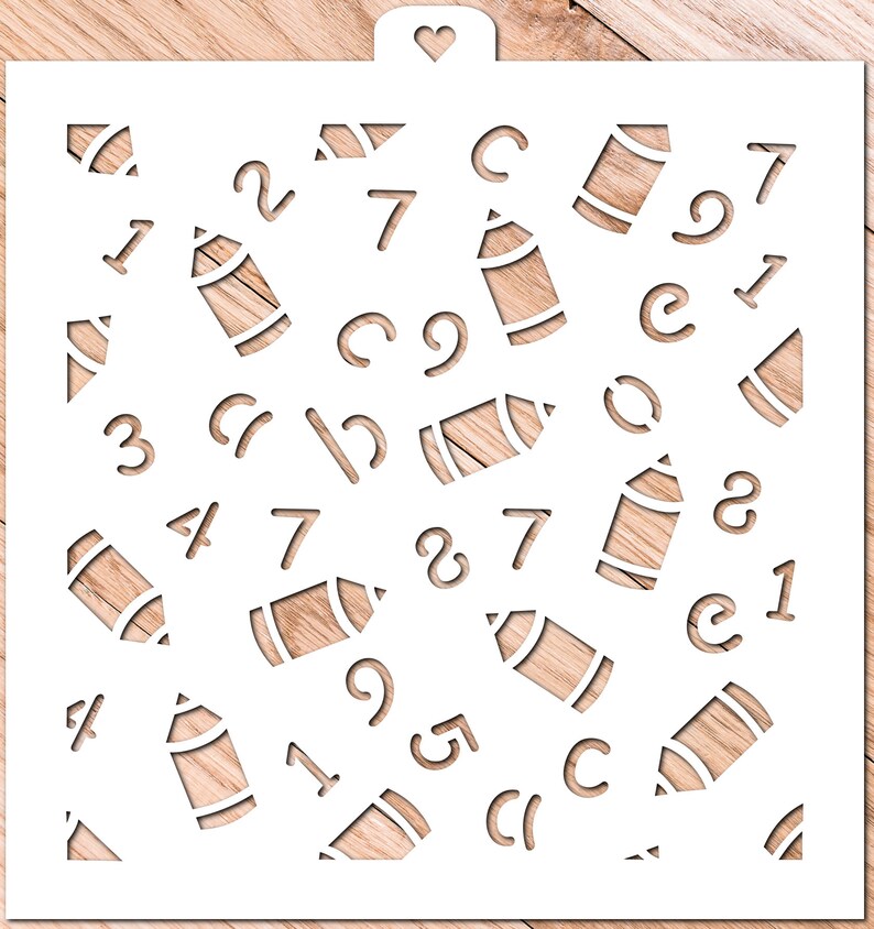 Printable Stencil Pencils