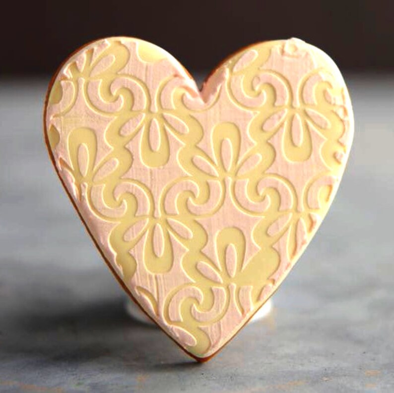 Cookie Stencil lace. Pattern Sugar Cookie Etsy