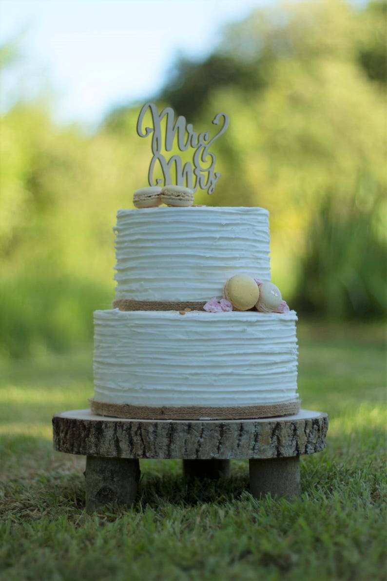 Rustic Cake stand. Great for special occasions Etsy