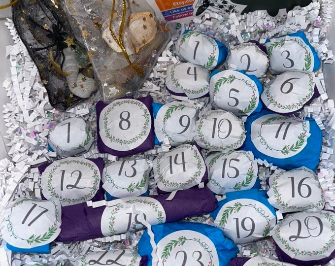 Advent Calendar Fillers, Make Your Own Calendar, Crystal Advent