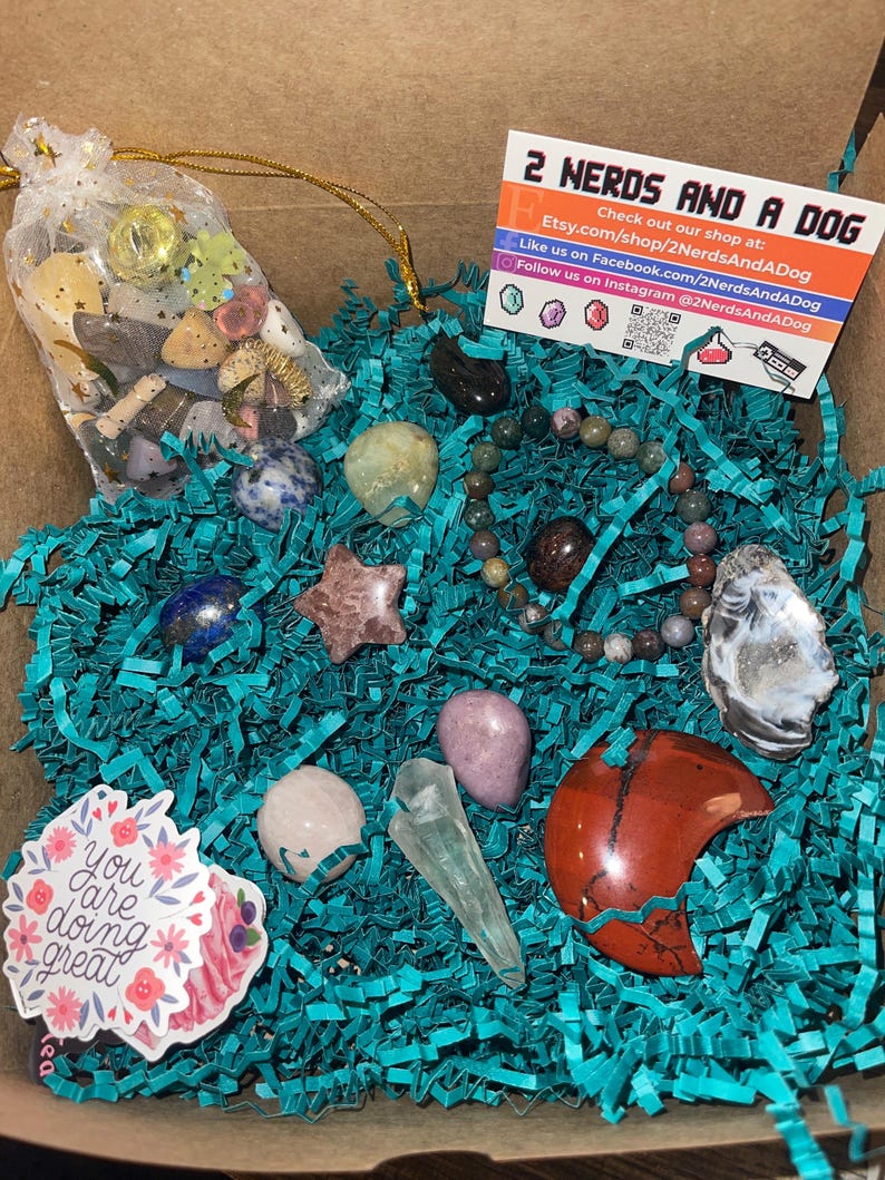 pictured is a 12 day palm stone box