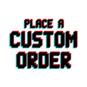 Custom Pixel 3D Art Deposit