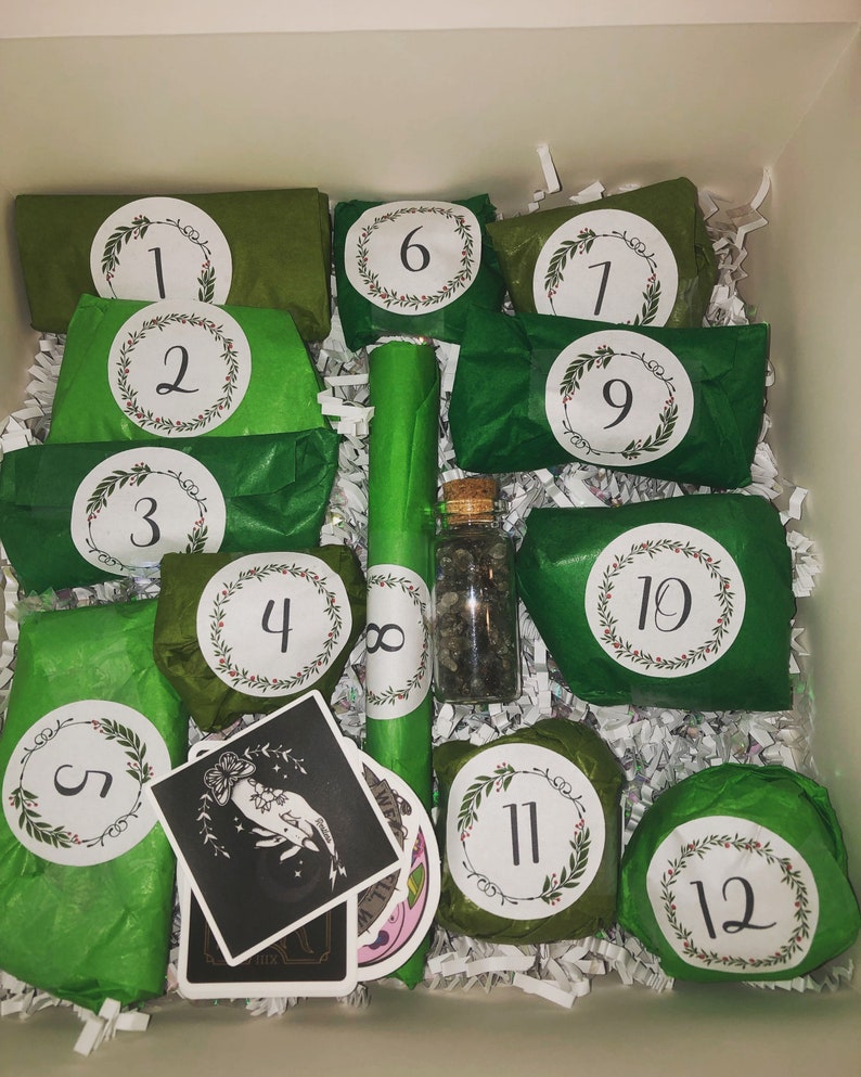 2022 Crystal Advent Calendar Box Etsy
