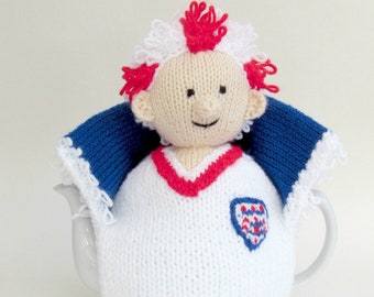 England Football Crazy Tea Cosy