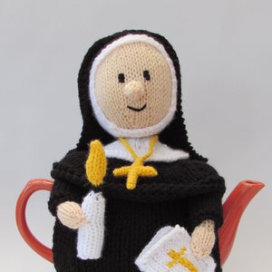 Catholic Nun Tea Cosy Knitting Pattern