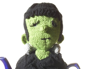 Frankenstein’s Monster Tea Cosy Knitting Pattern