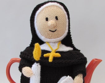 Catholic Nun Tea Cosy Knitting Pattern