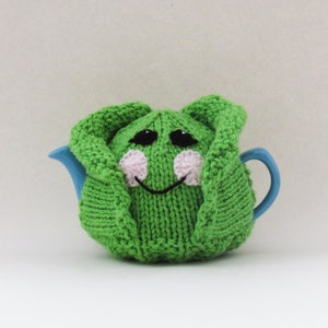 Brussels Sprouts Mini Tea Cosy Knitting Pattern for a mini sized teapot
