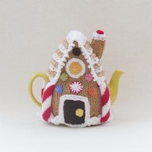 Gingerbread House Tea Cosy Knitting Pattern