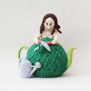 Naked Gardener Tea Cosy breipatroon, brei je eigen theepotwarmerproject